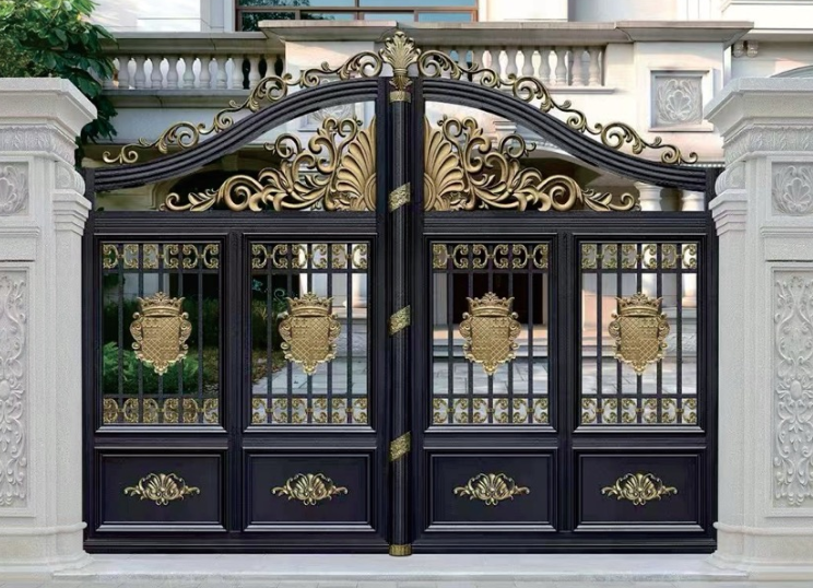 北京別墅院門定制款鋁合金材質